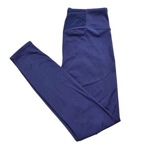 Sporty Leggings Womens M Blue Fabletics Motion365 High Rise Activewear Pocket